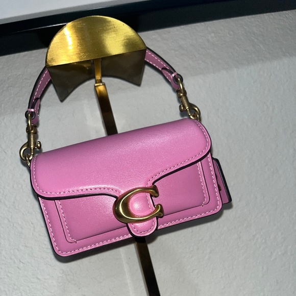Coach Tabby 12 (Fuchsia/Refined Calf Leather) - Picture 1 of 3